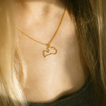 Sudraba kulons "Latvija"