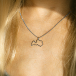 Sudraba kulons "Latvija"