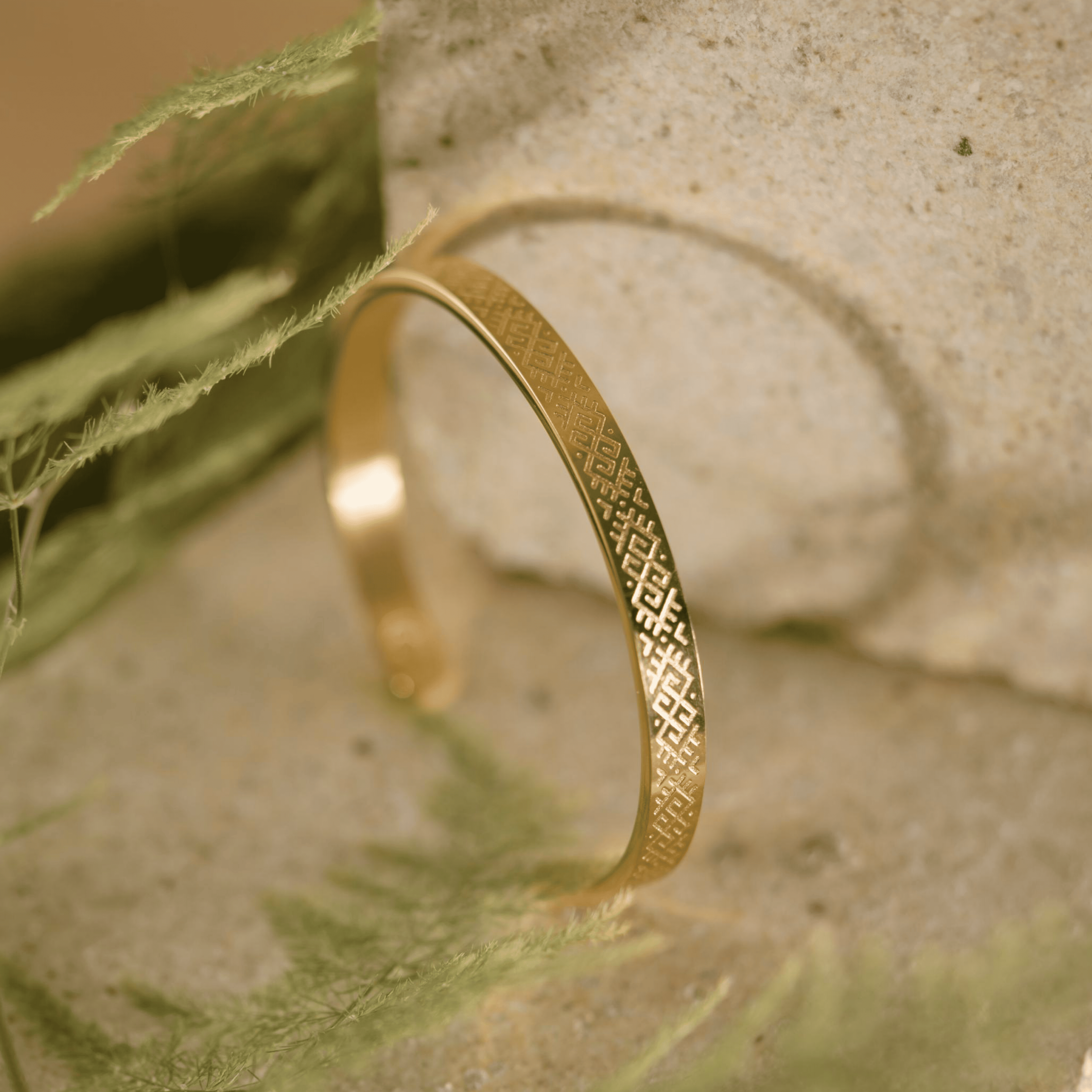 Titāna rokassprādze "Zalkša josta"